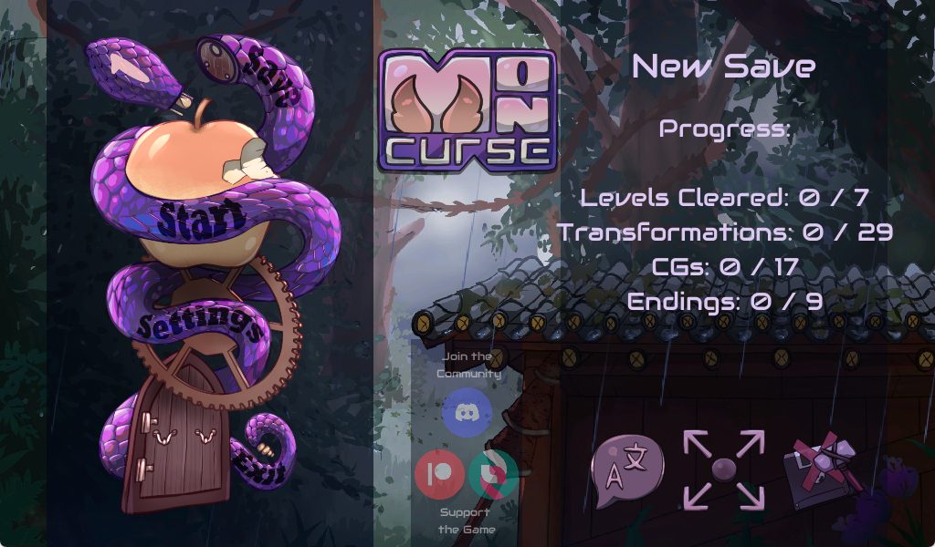 【PC/安卓/官中/动作/ACT游戏/880M】 怪物诅咒 (MonCurse) Ver0.6.9.4.1 PC+安卓 官方中文版+动作ACT游戏+880M